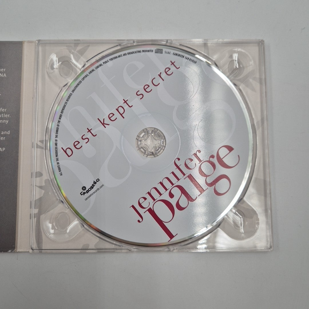 CD JENNIFER PAGE - Best Kept Secret CARSH220 Glor Sonoexperts Feel The Love