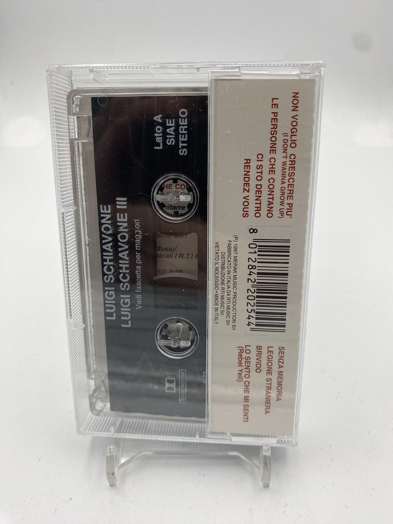 MUSICASSETTA Tape VG Luigi Schiavone Enrico Ruggeri – III Raro Italy 1985 Rock