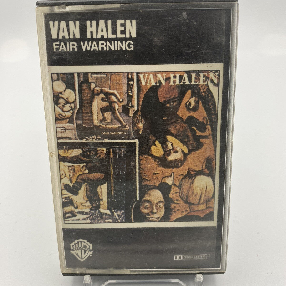MUSICASSETTA tape VG Van Halen – Fair Warning WB XW5-3540 Rock Hard Rock
