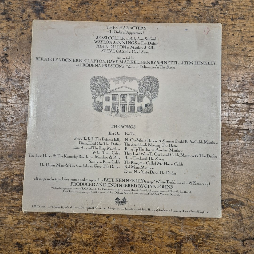 LP White Mansions A Tale From The American Civil War Musica Rock Pop Vinile