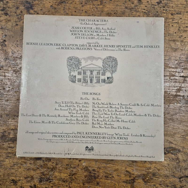 LP White Mansions A Tale From The American Civil War Musica Rock Pop Vinile