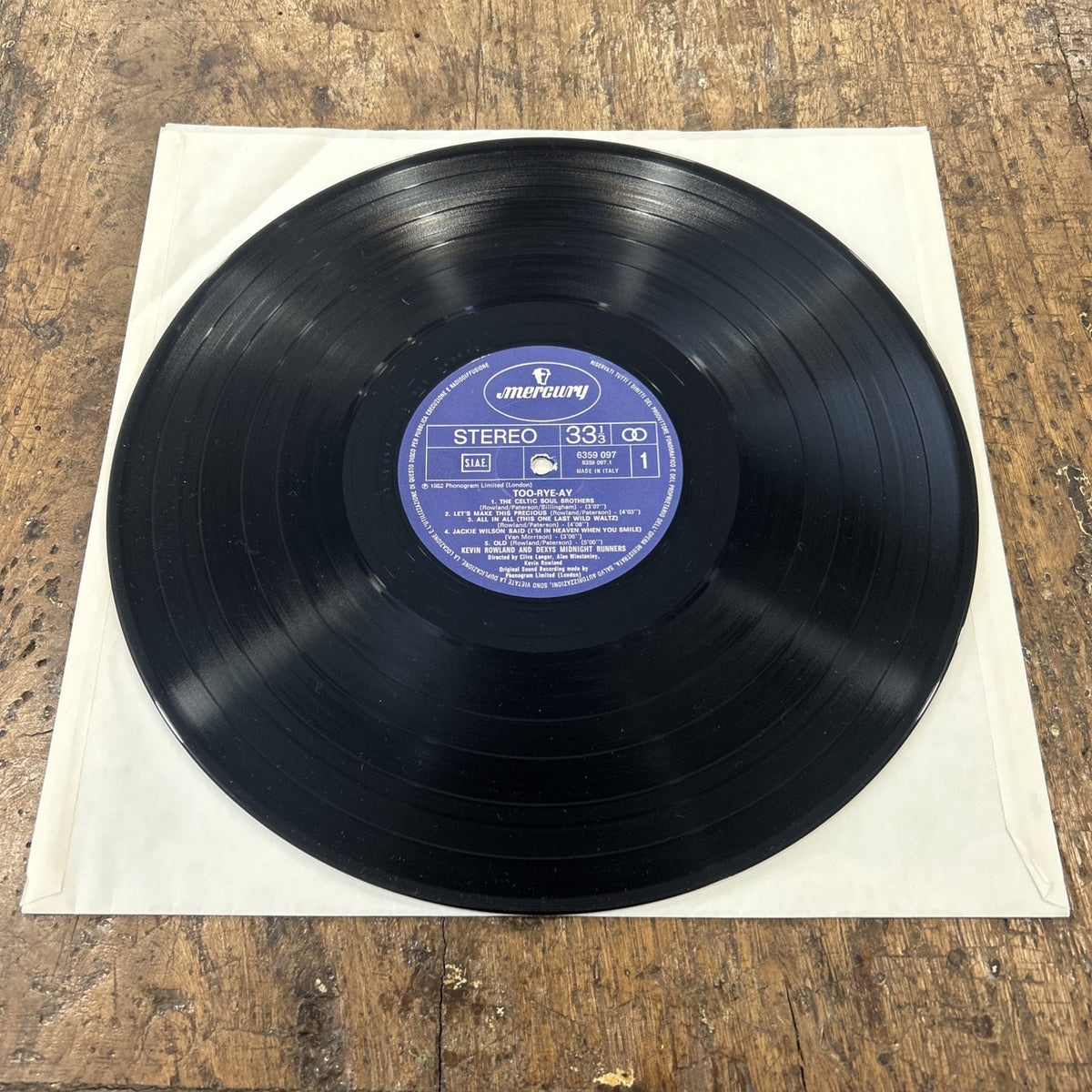 LP Kevin Rowland And Dexys Midnight Runners - Too-Rye-Ay 6359 097  Vinile Rock