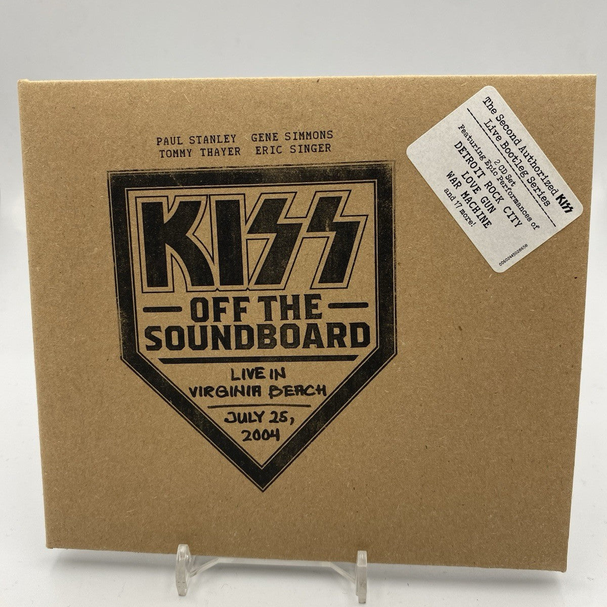 CD Kiss Off the Soundboard 2004 Live in  Virgina Beach x2 Cd