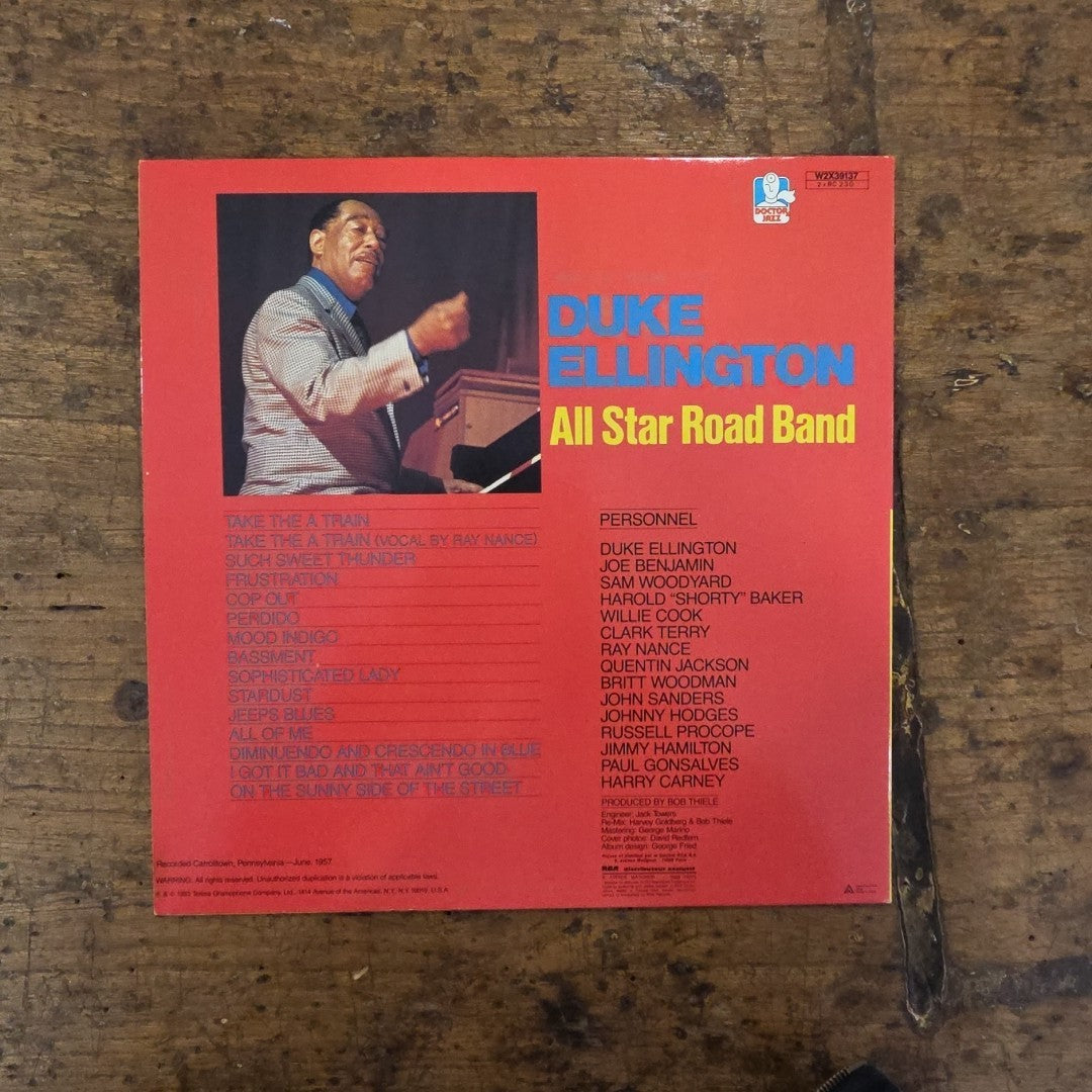 LP Duke Ellington - All Star Road Band W2X39137 1984 Jazz Vinile