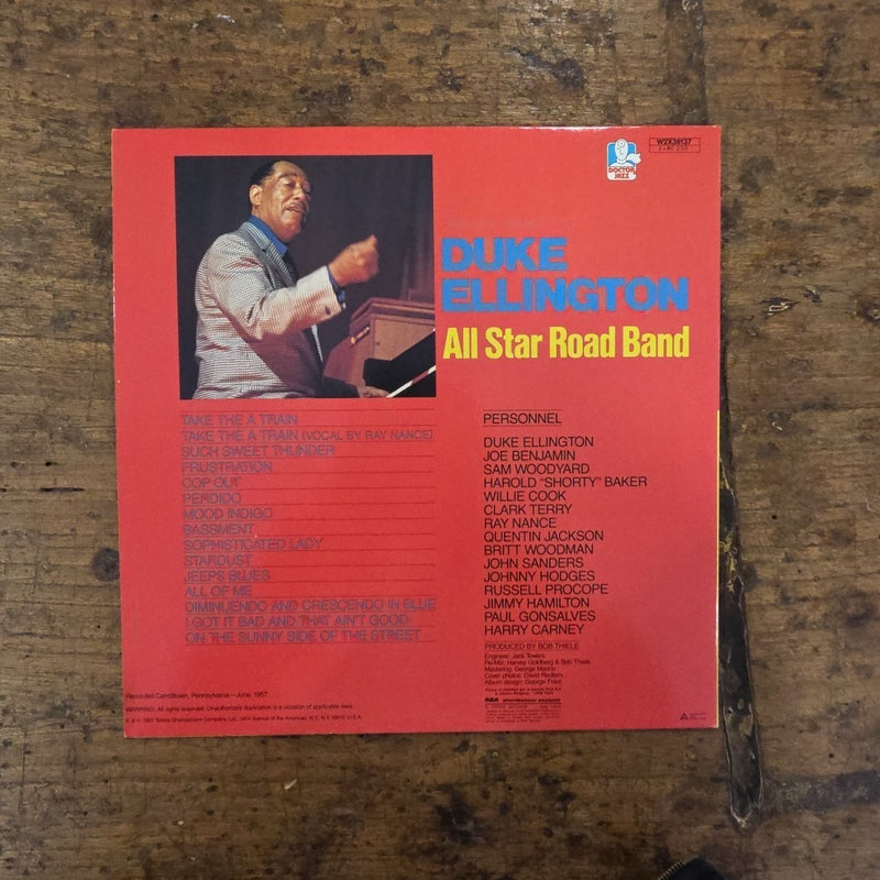LP Duke Ellington - All Star Road Band W2X39137 1984 Jazz Vinile