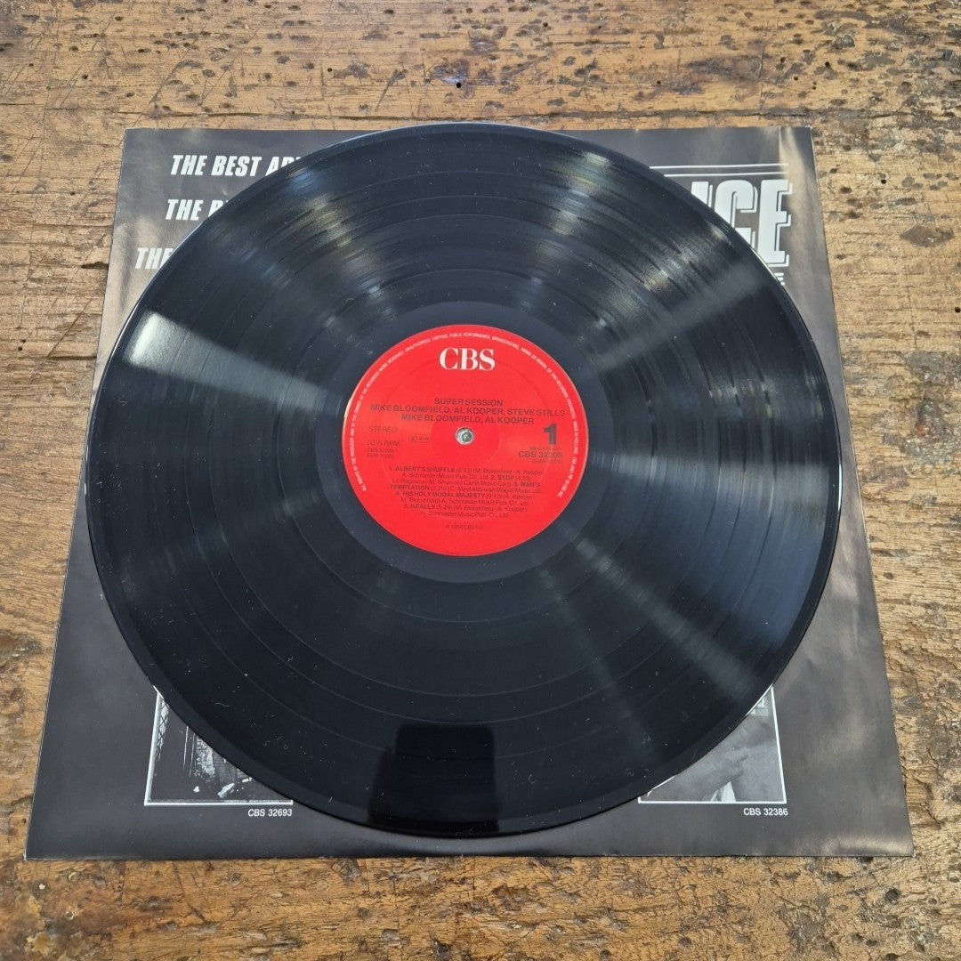 LP Super Session Mike Bloomfield Al Kooper Steves Stills CBS 32208