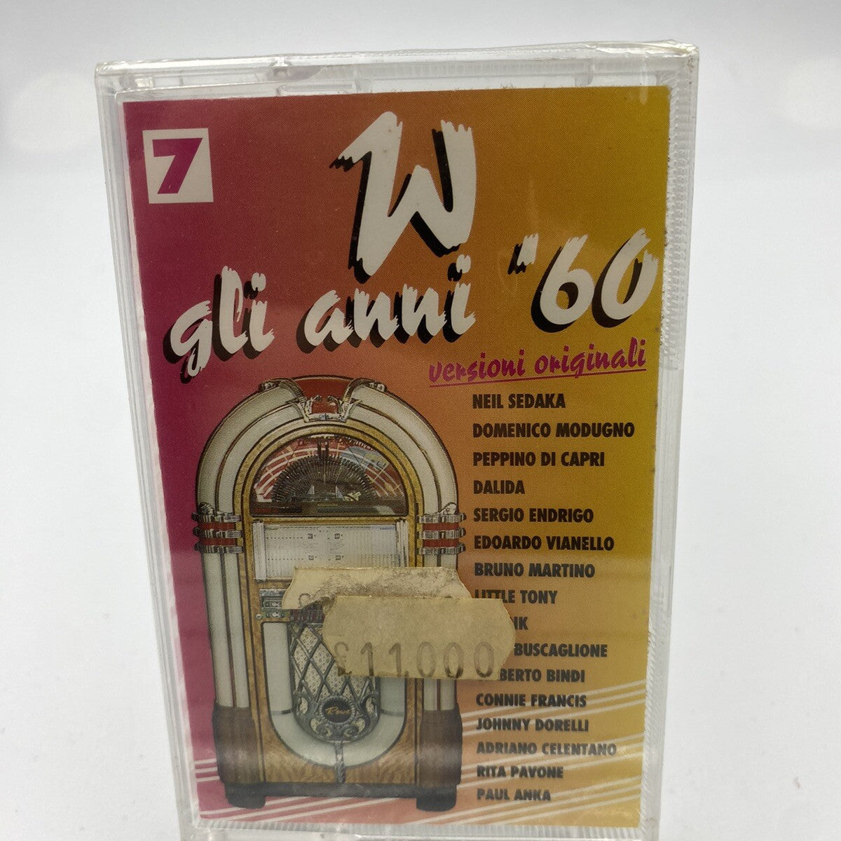 MUSICASSETTA Tape SS Various - W Gli Anni 60” Vol 7 Italy