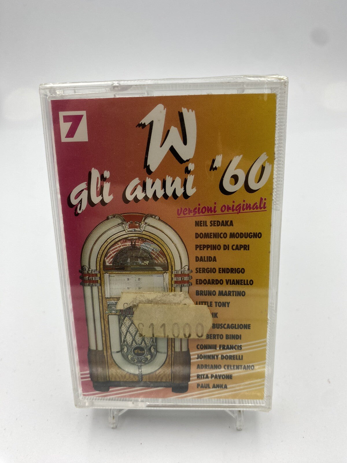 MUSICASSETTA Tape SS Various - W Gli Anni 60” Vol 7 Italy