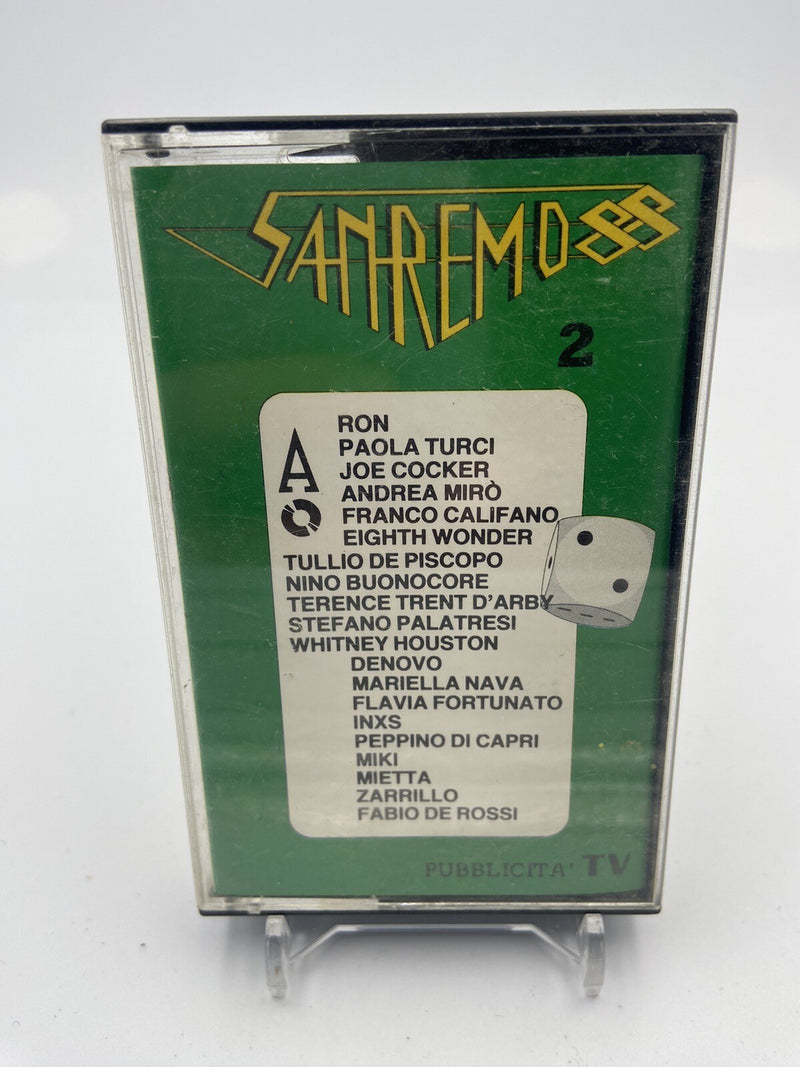 MUSICASSETTA Tape Various - Sanremo 88 40 Successi Italiani Originali Vol.2