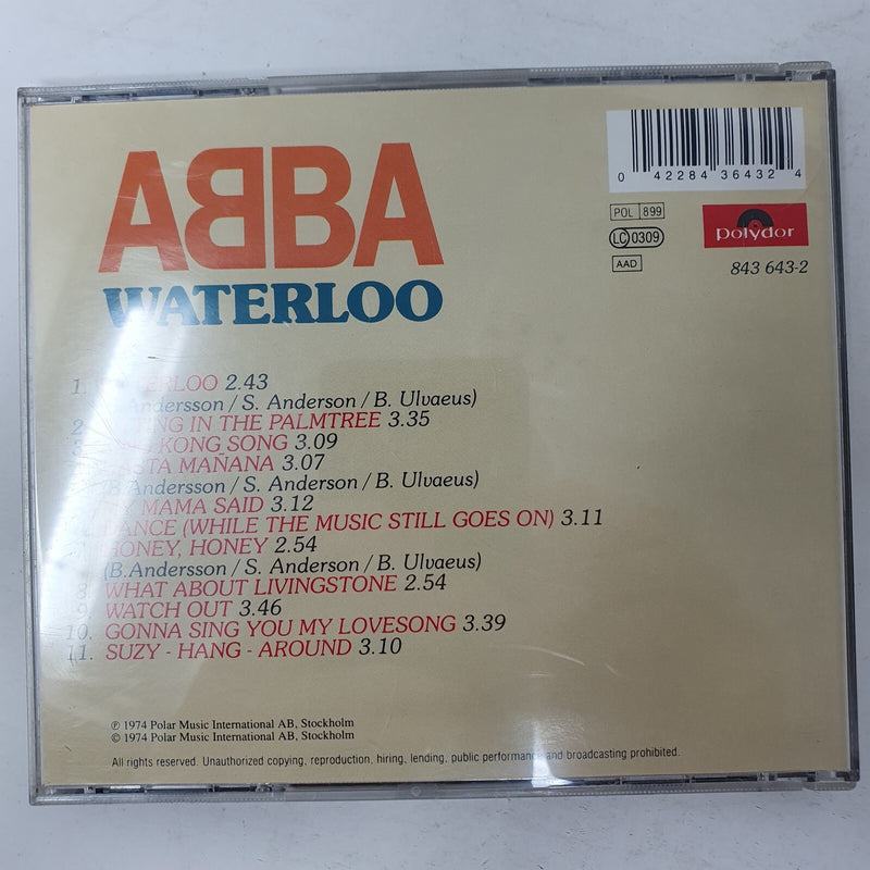 CD ABBA – WaterlooPolydor – 843 643-2