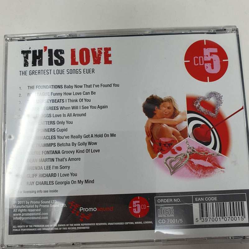 CD This Love VOL.5 Romantic MUSIC Compilation CD7001\5