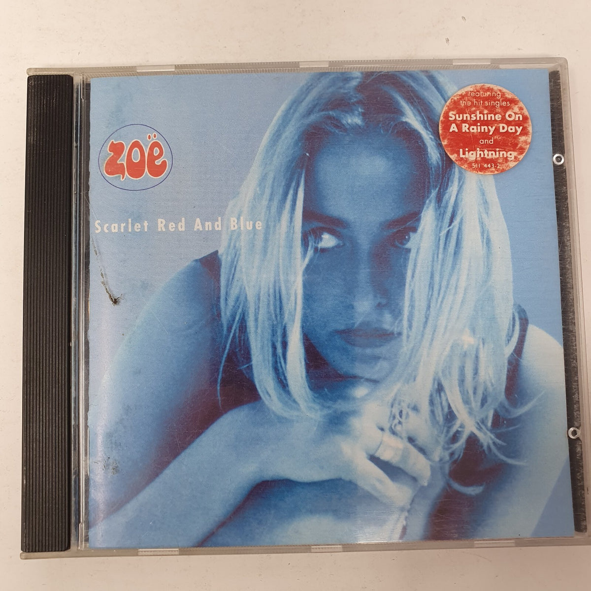 CD Zoë – Scarlet Red And Blue Polydor – 511 443-2