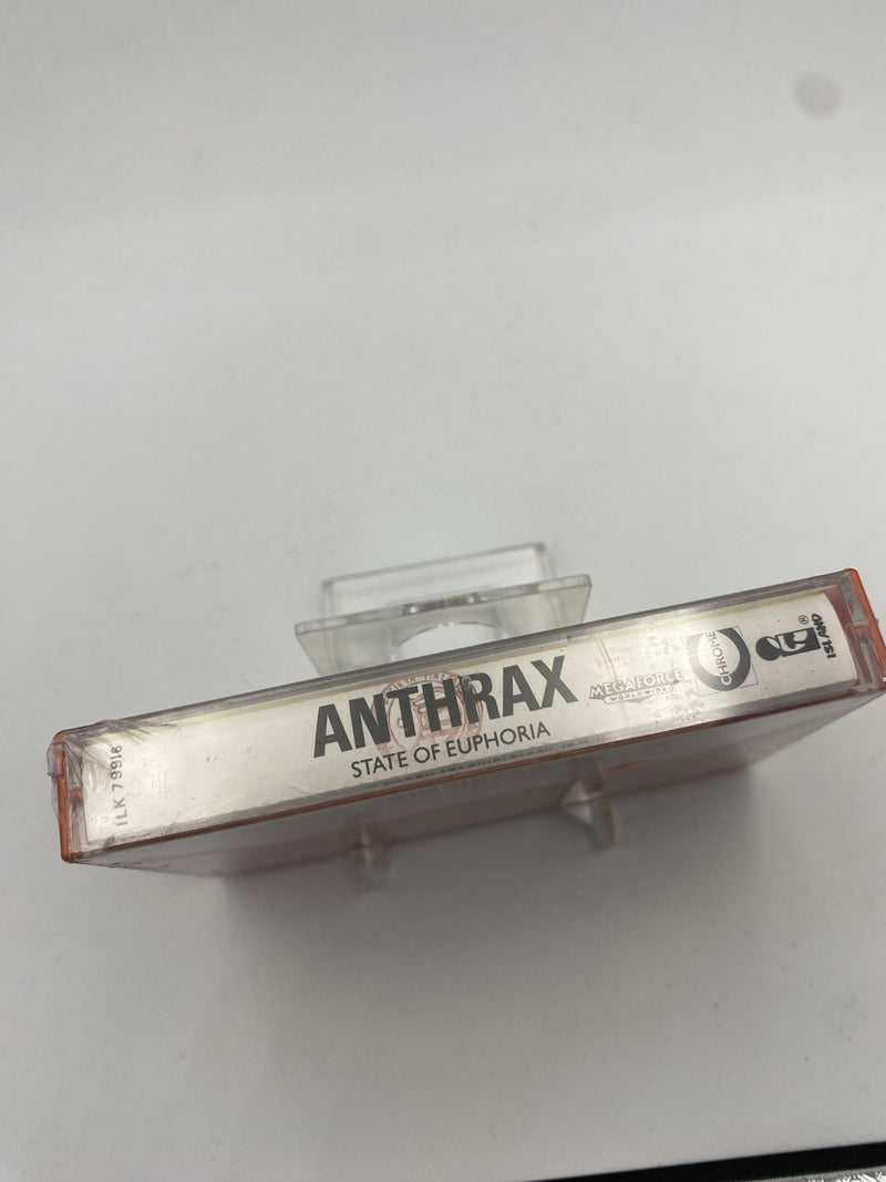 MUSICASSETTA Tape SS Anthrax – State Of Euphoria Rock Sigillato Unico Al Mondo
