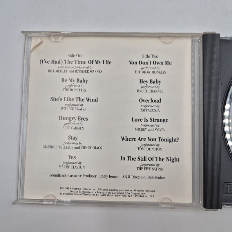CD ost DIRTY DANCING  Music From The Motion Picture Colonna Sonora