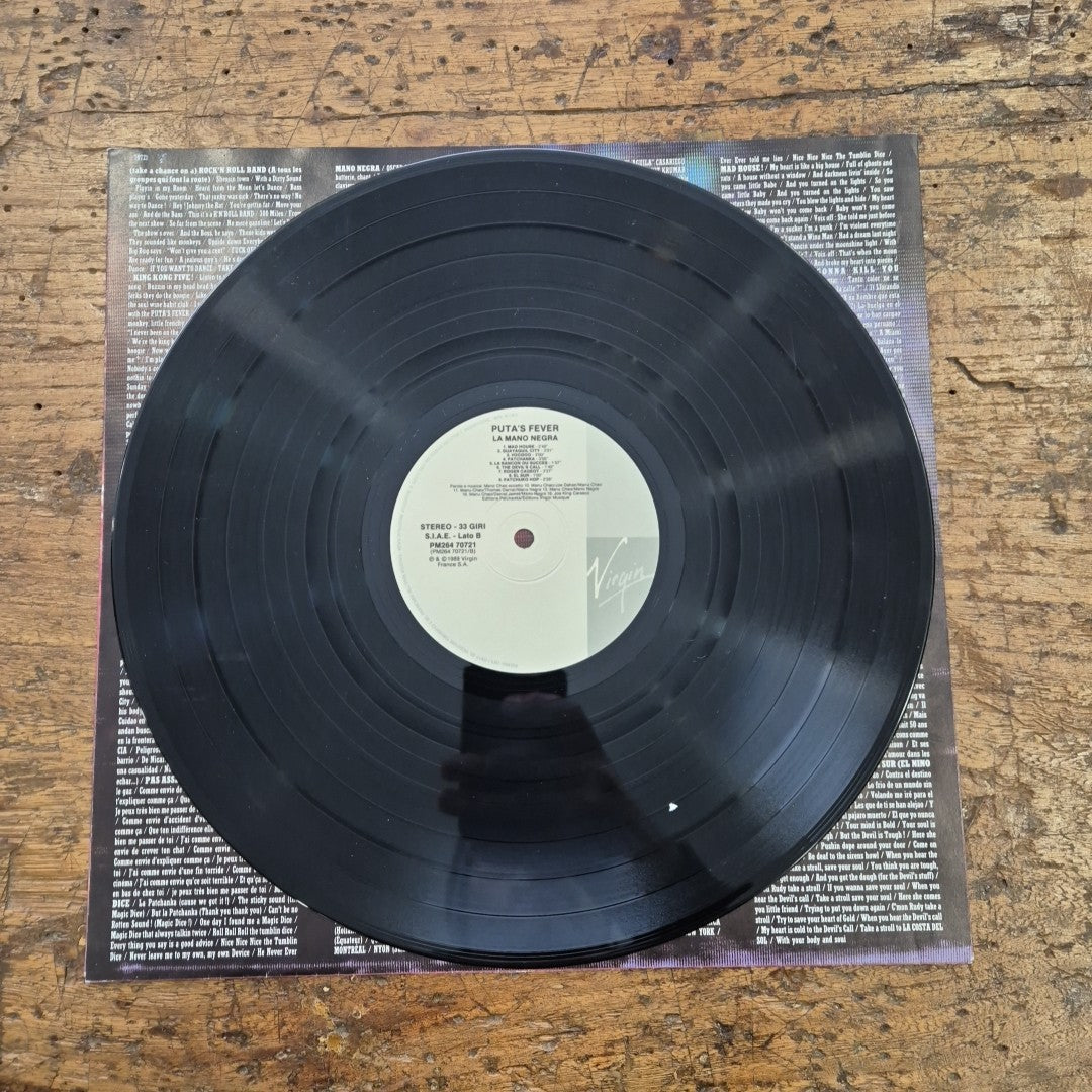 LP La Mano Negra - Puta's Fever PM264 70721 Made In Italy Musica Rock Vinile