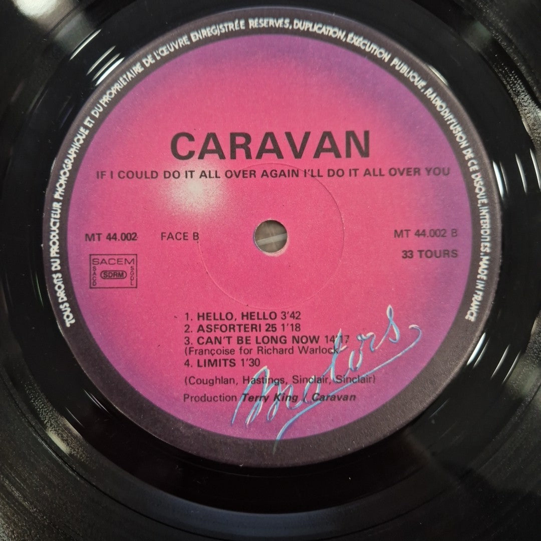 LP Caravan - If I Could Do It All Over Again I'll Do It All Over You MT 44.002