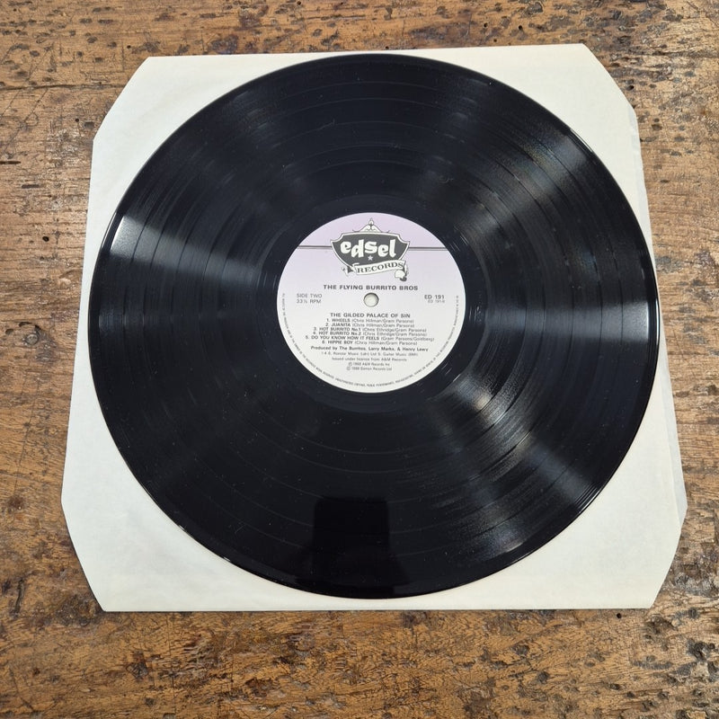 LP The Flying Burrito Bros - The Gilded Palace Of Sin ED 191 1986 Rock Vinile