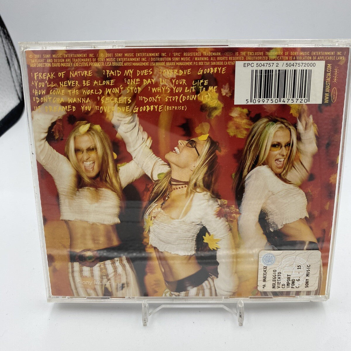 CD Anastacia – Freak of Nature Pop