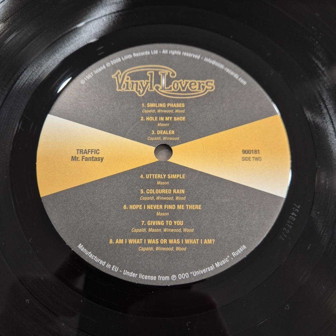 LP Traffic - Mr. Fantasy 900181 Made In EU Musica Rock  Vinile