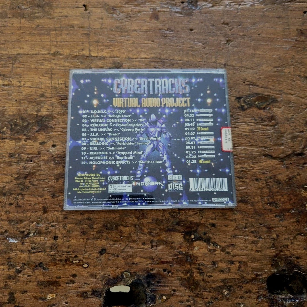 CD Cybertracks - Robots NVRCD038 Musics Electronic Disco