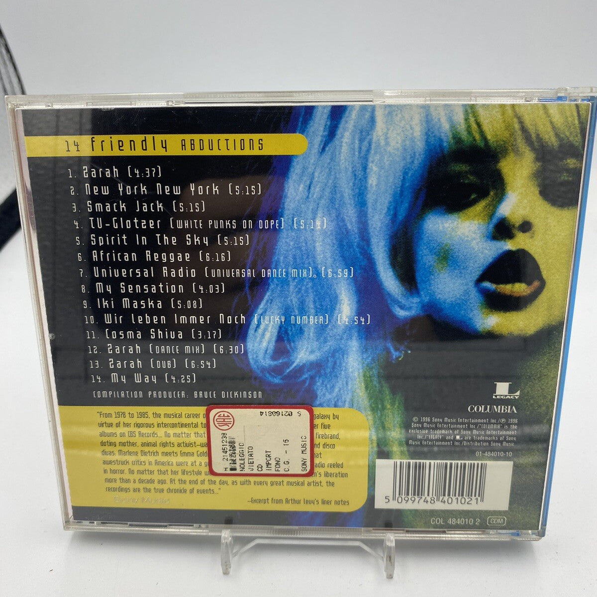 CD Nina Hagen – 14 Friendly Abductions: The Best Of Nina Hagen