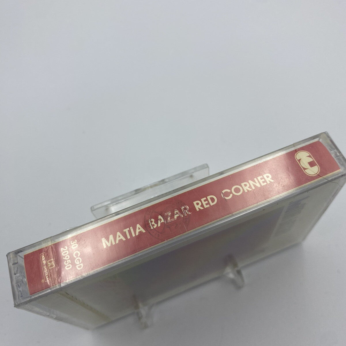 MUSICASSETTA Tape SS Matia Bazar – Red Corner Italy 1989