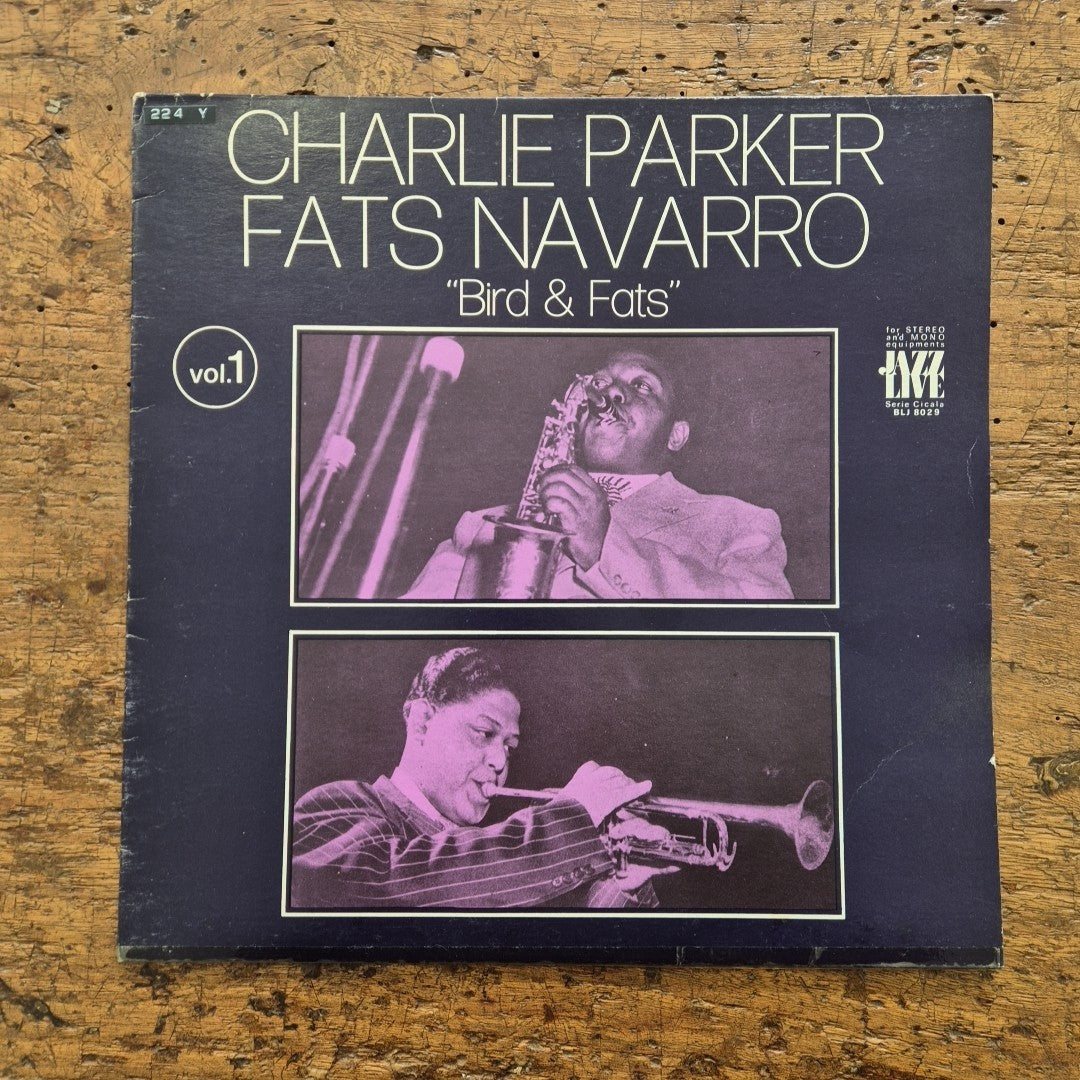 LP Charlie Parker Fats Navarro - Birds And Fats BLJ 8029 Musica Jazz Vinile 12