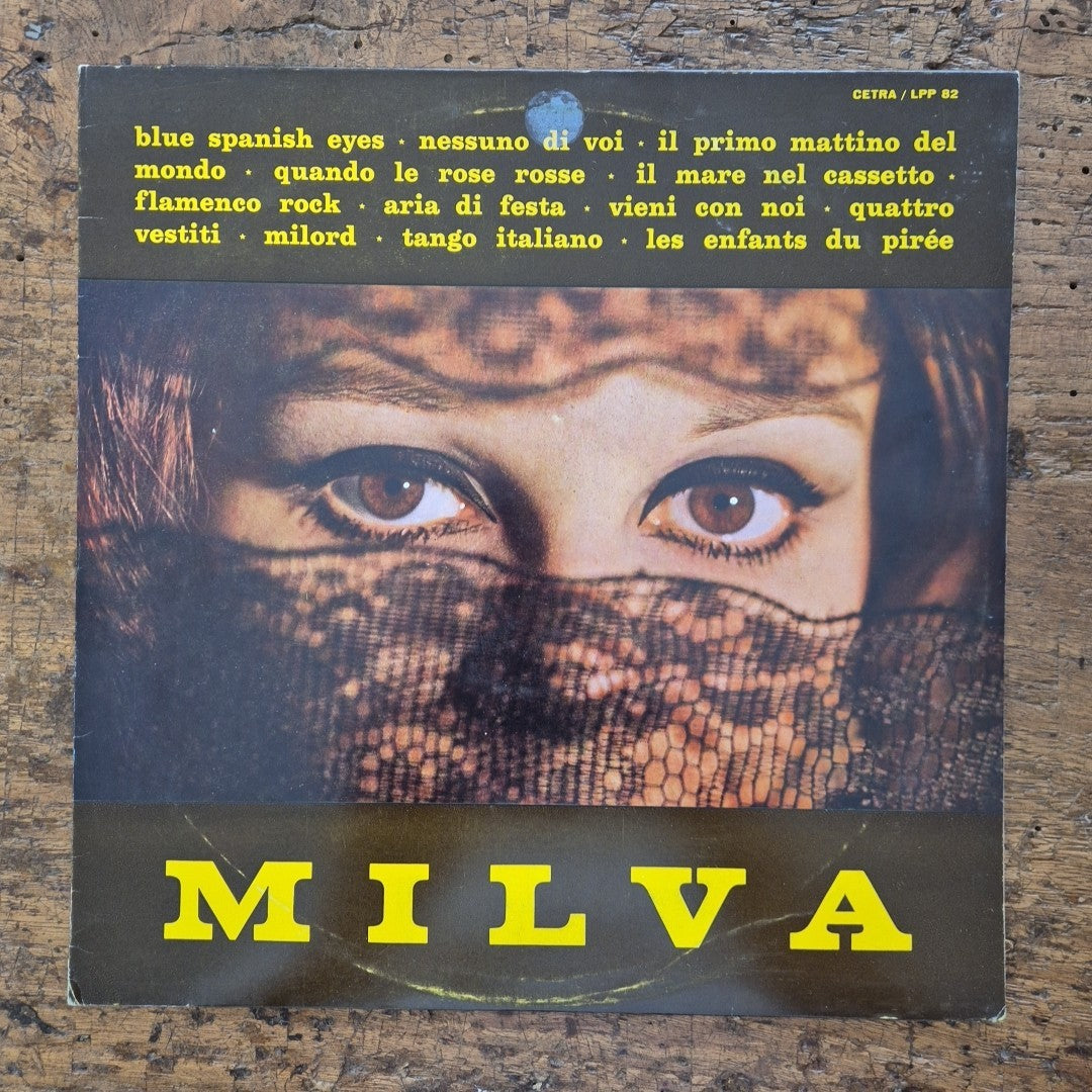 LP Milva Aria Di Festa Vieni Con Noi Quattro vestiti LPP.82 Musica Italiana