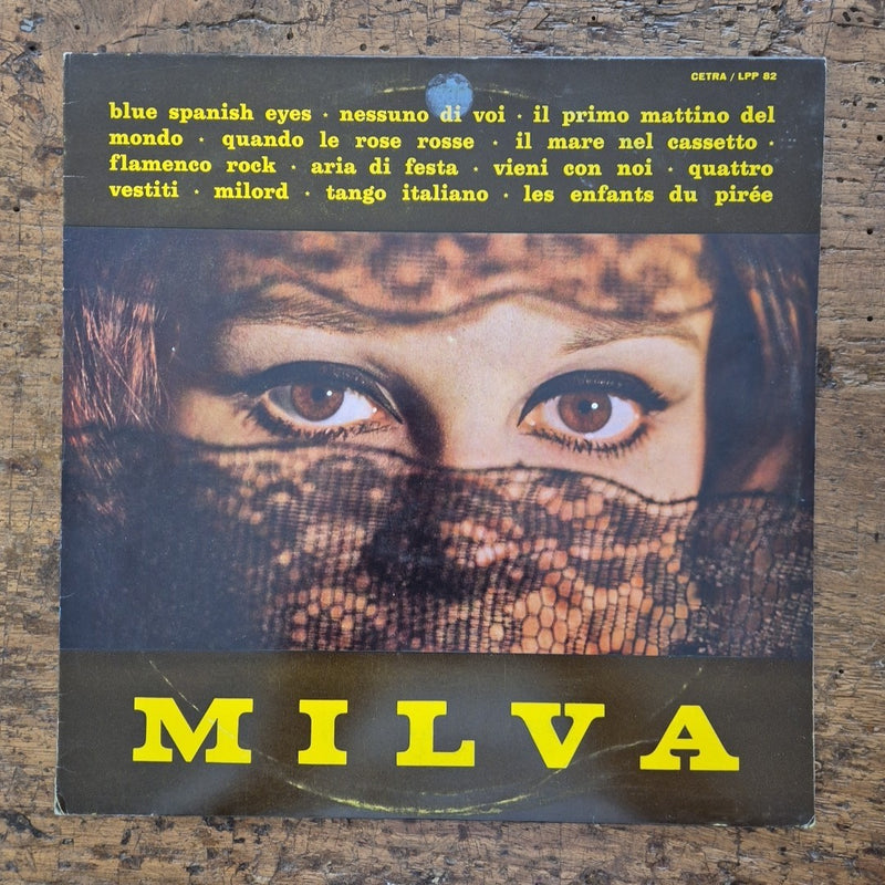 LP Milva Aria Di Festa Vieni Con Noi Quattro vestiti LPP.82 Musica Italiana
