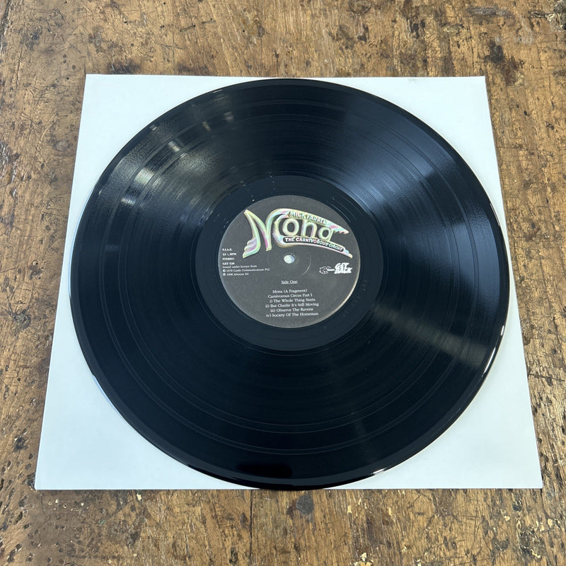 LP Mona - The Carnivorous Circus GET 530 Mick Farren Made In Italy Rock Vinile