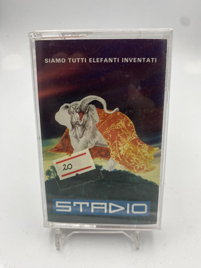 MUSICASSETTA Tape VG Stadio – Siamo Tutti Elefanti Inventati 1991 Italy Rock Pop