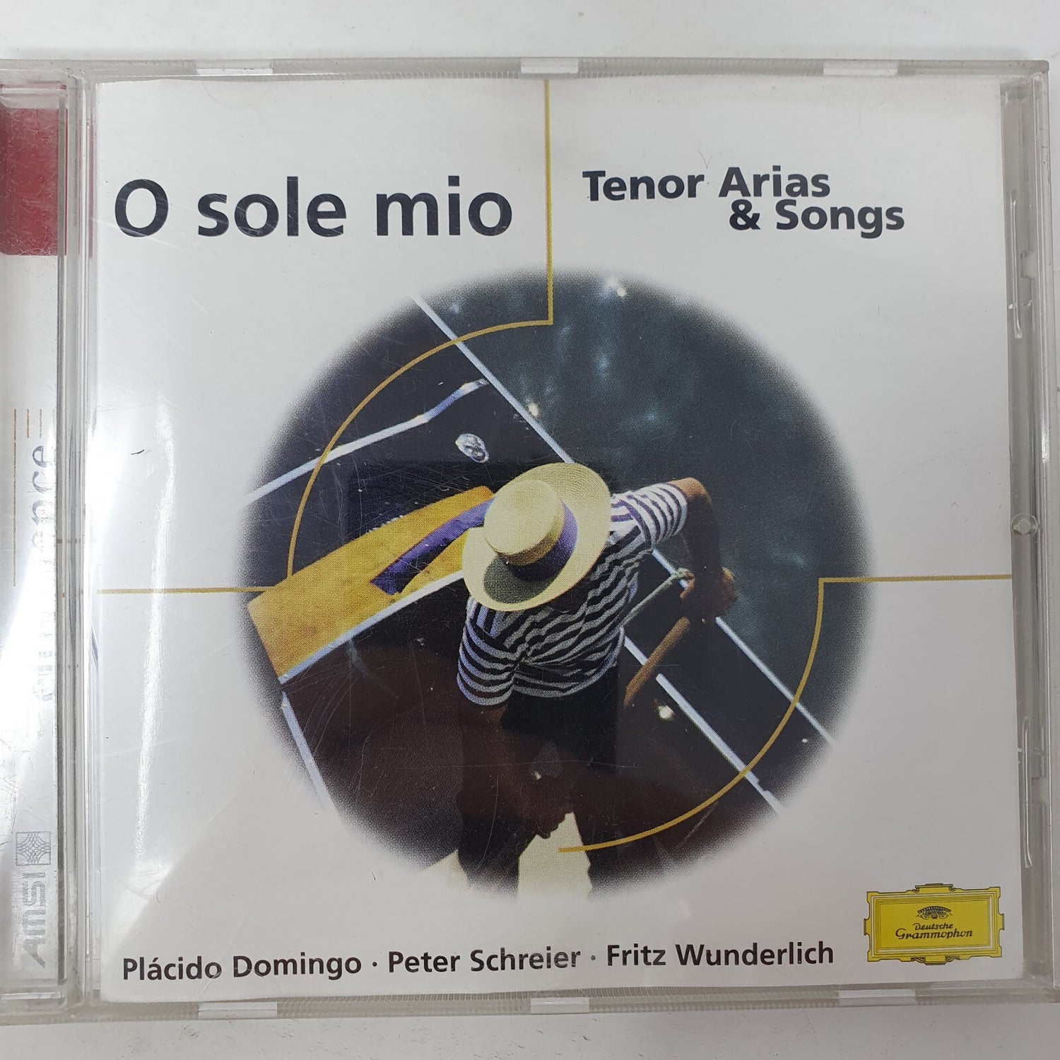 CD Plácido Domingo, Peter Schreier, Fritz Wunderlich – O Sole Mio - Teno