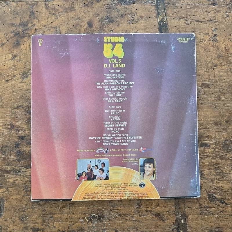 LP Studio 55 - Vol. 5 D.J. Land COM 20331 1982 Musica Disco Vinile