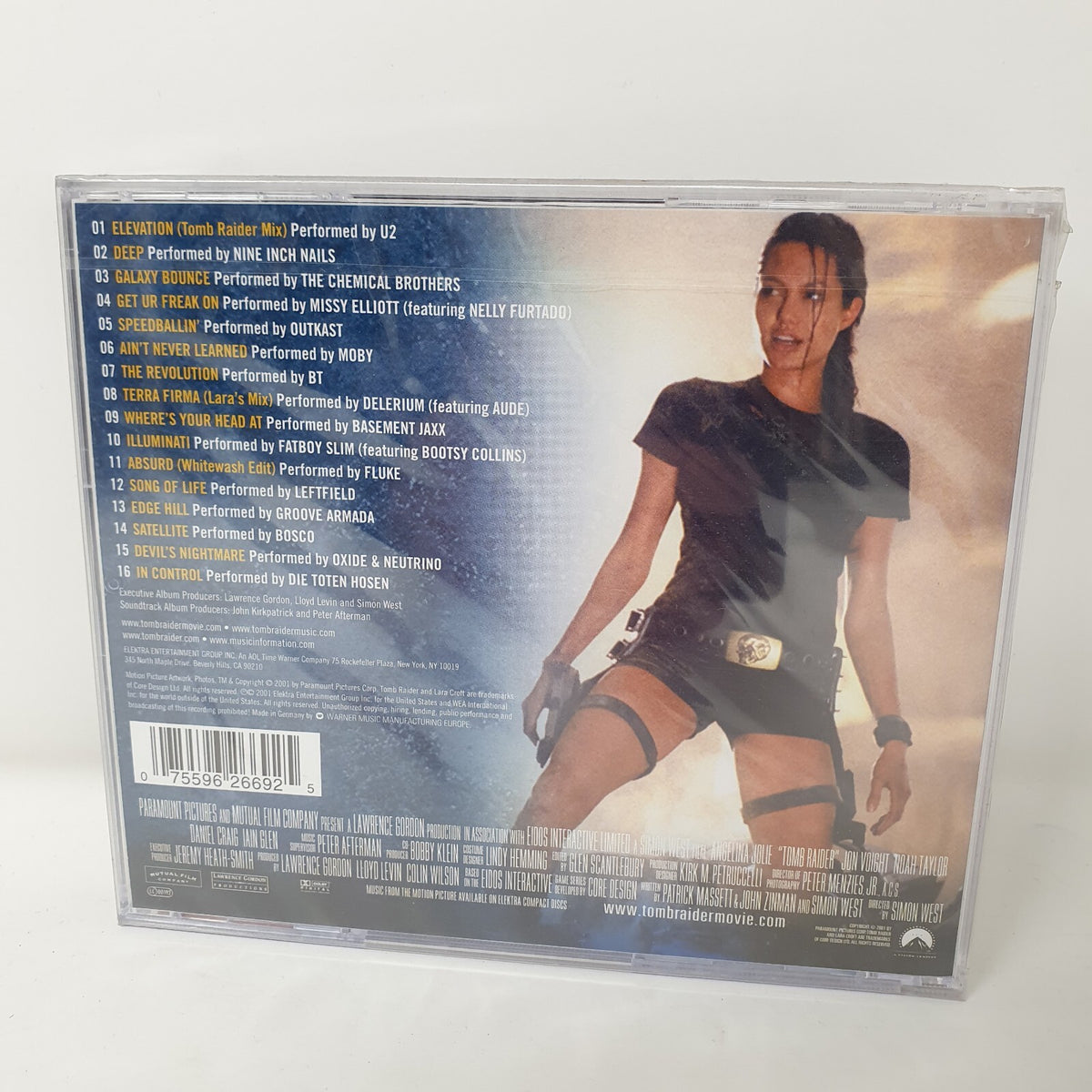CD COLONNA SONORA Various – Lara Croft: Tomb Raider (Music From The Motion Pic)