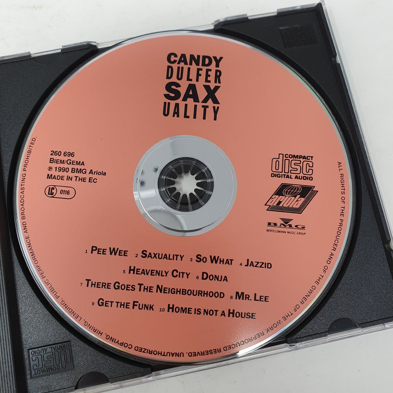 CD Candy Dulfer – Saxuality Ariola – 260.696