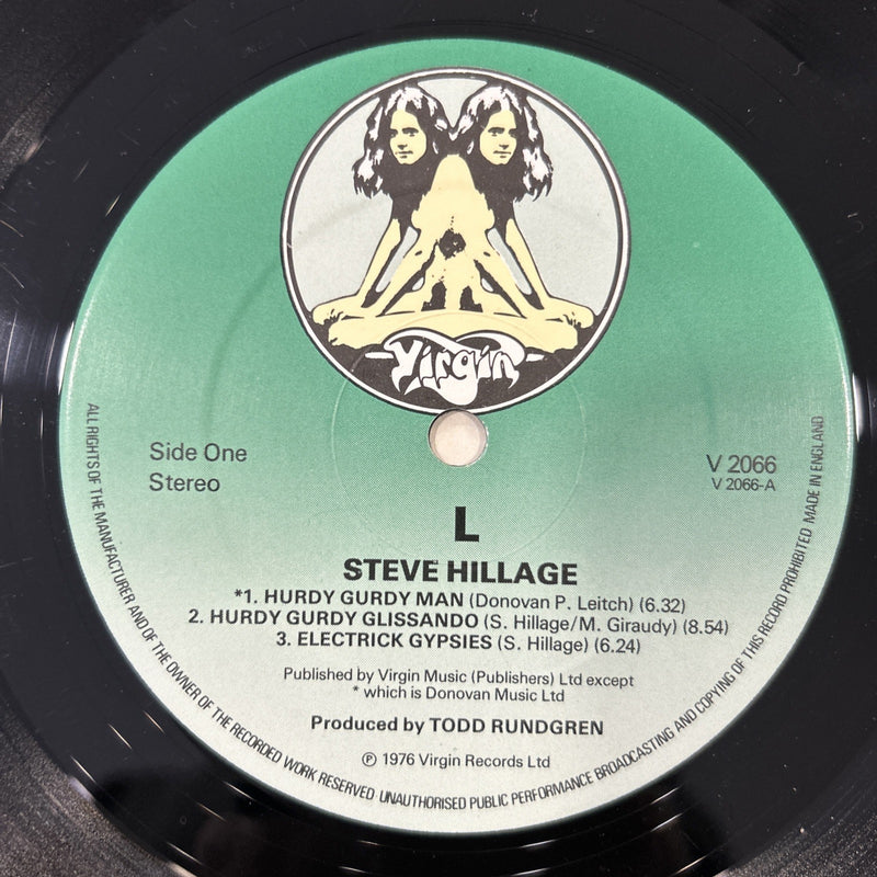 LP Steve Hillage - L V 2066 Vinile 1976 Psychedelic Prog Rock Progressive