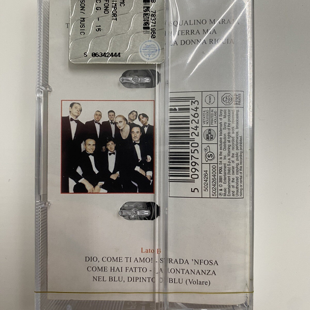 MUSICASSETTA TAPE SS Mina Sincero Musica Italiano
