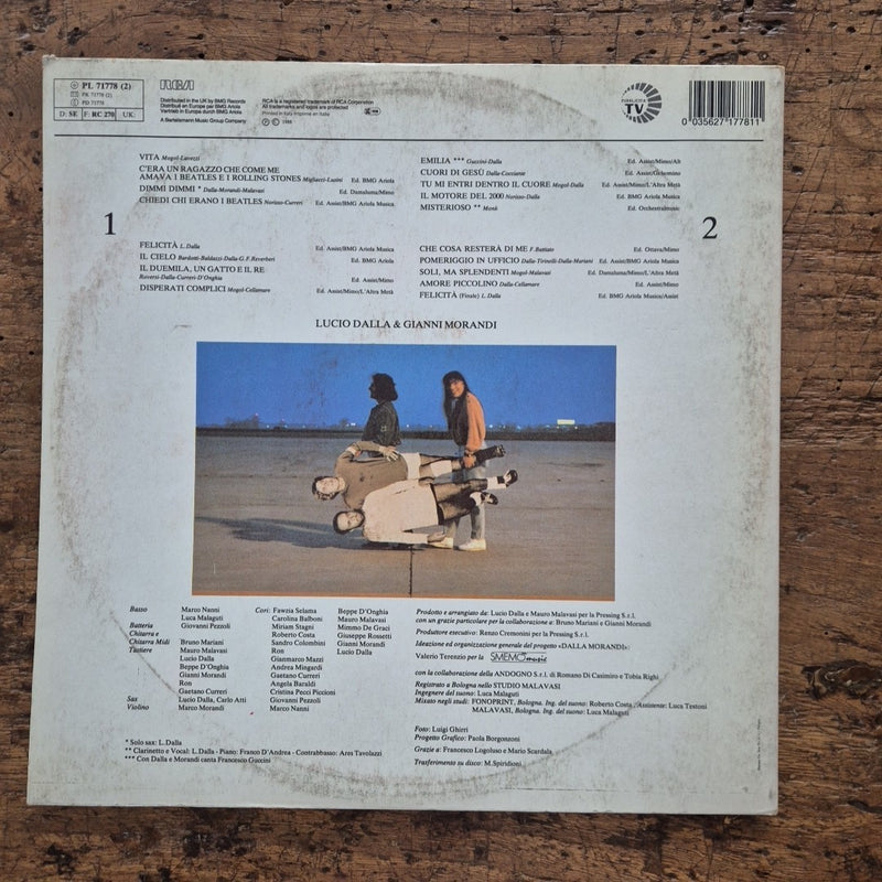 LP Dalla Morandi RCA ITALIANA PL 71778Italy 1988 Musica Italiana Vinile