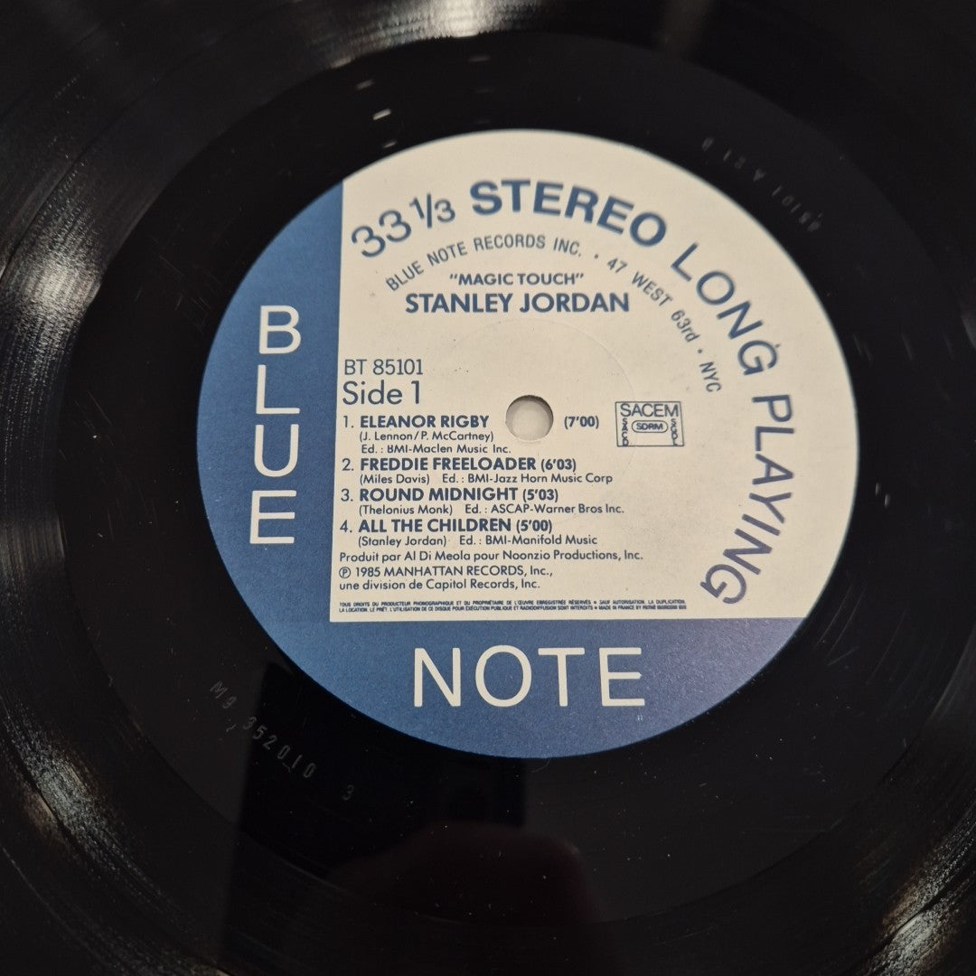 LP Stanley Jordan - Magic Touch BT 85101 Musica Jazz Vinile