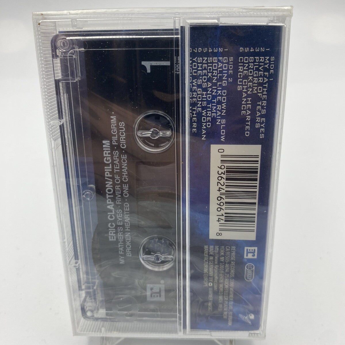 MUSICASSETTA Tape SS Eric Clapton MC7 Pilgrim / Reprise Records Rock