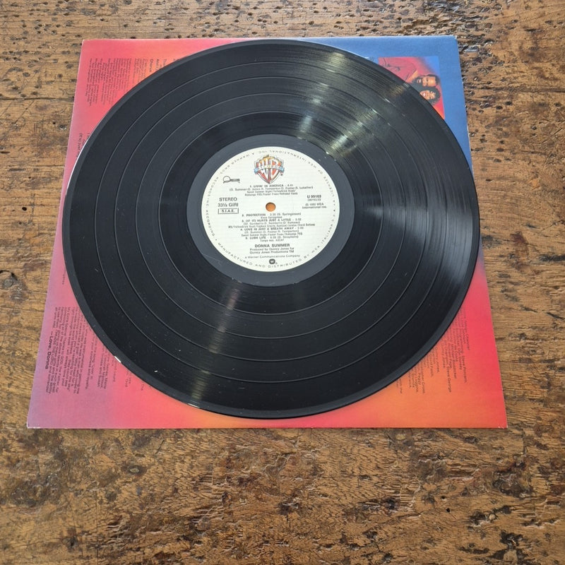 LP Donna Summer - U 99163 Wea Italiana Made In Italy Vinile Funk Soul Disco Pop