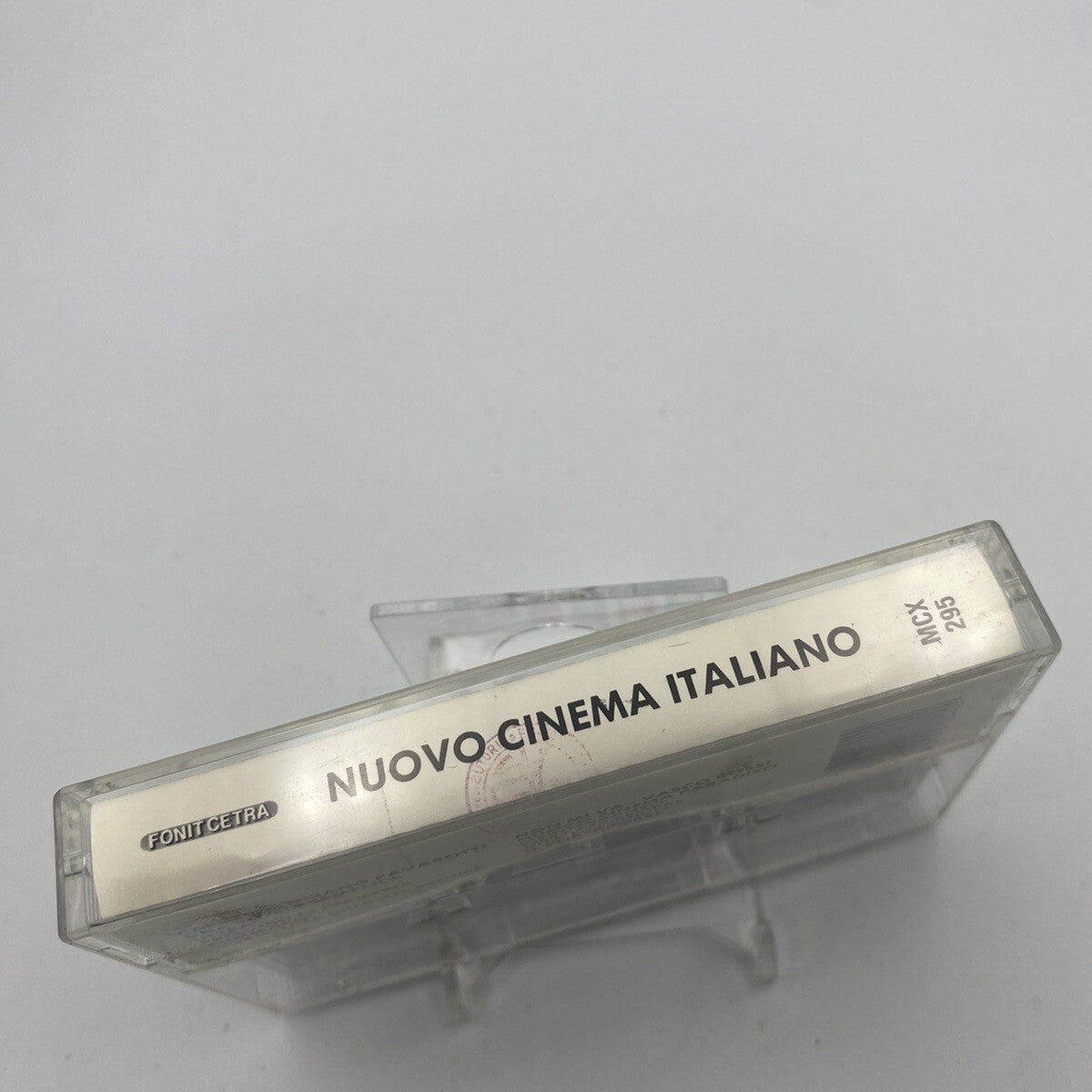 MUSICASSETTA Tape VG Various – Nuovo Cinema Italiano 1991 Soundtrack Stage