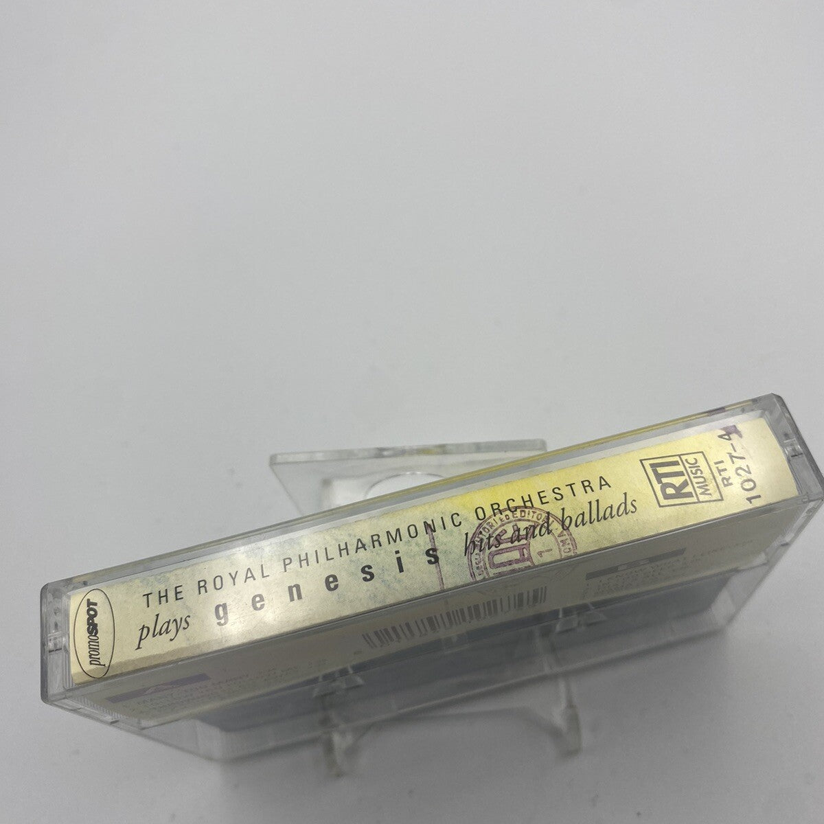 MUSICASSETTA Tape VG Plays Genesis Hits And Ballads Rock Pop 1992