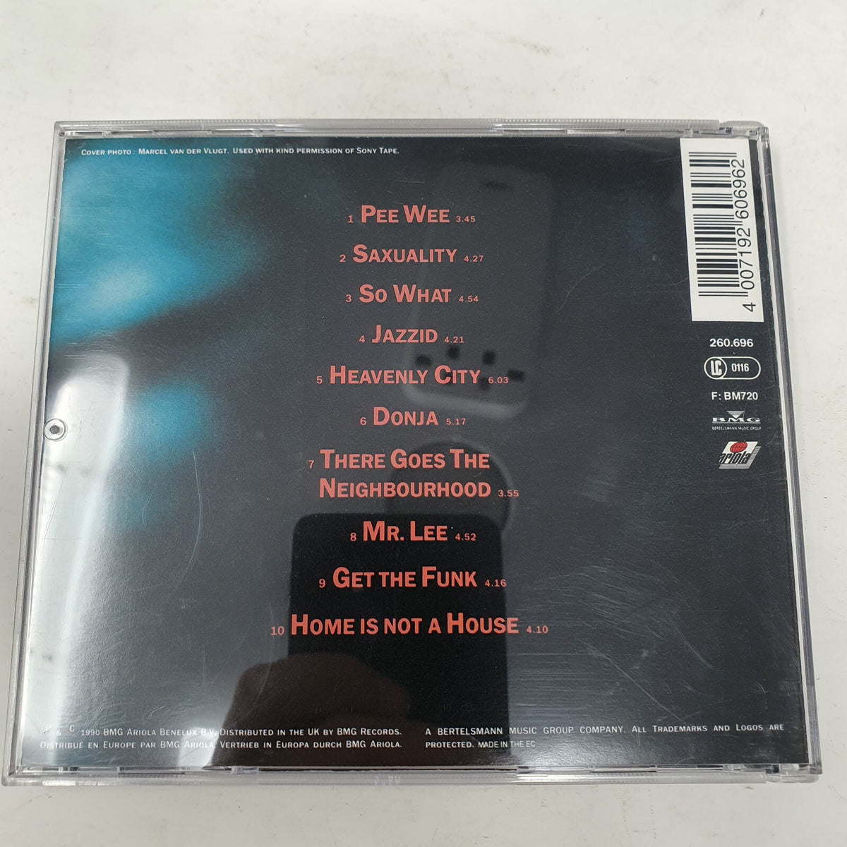CD Candy Dulfer – Saxuality Ariola – 260.696