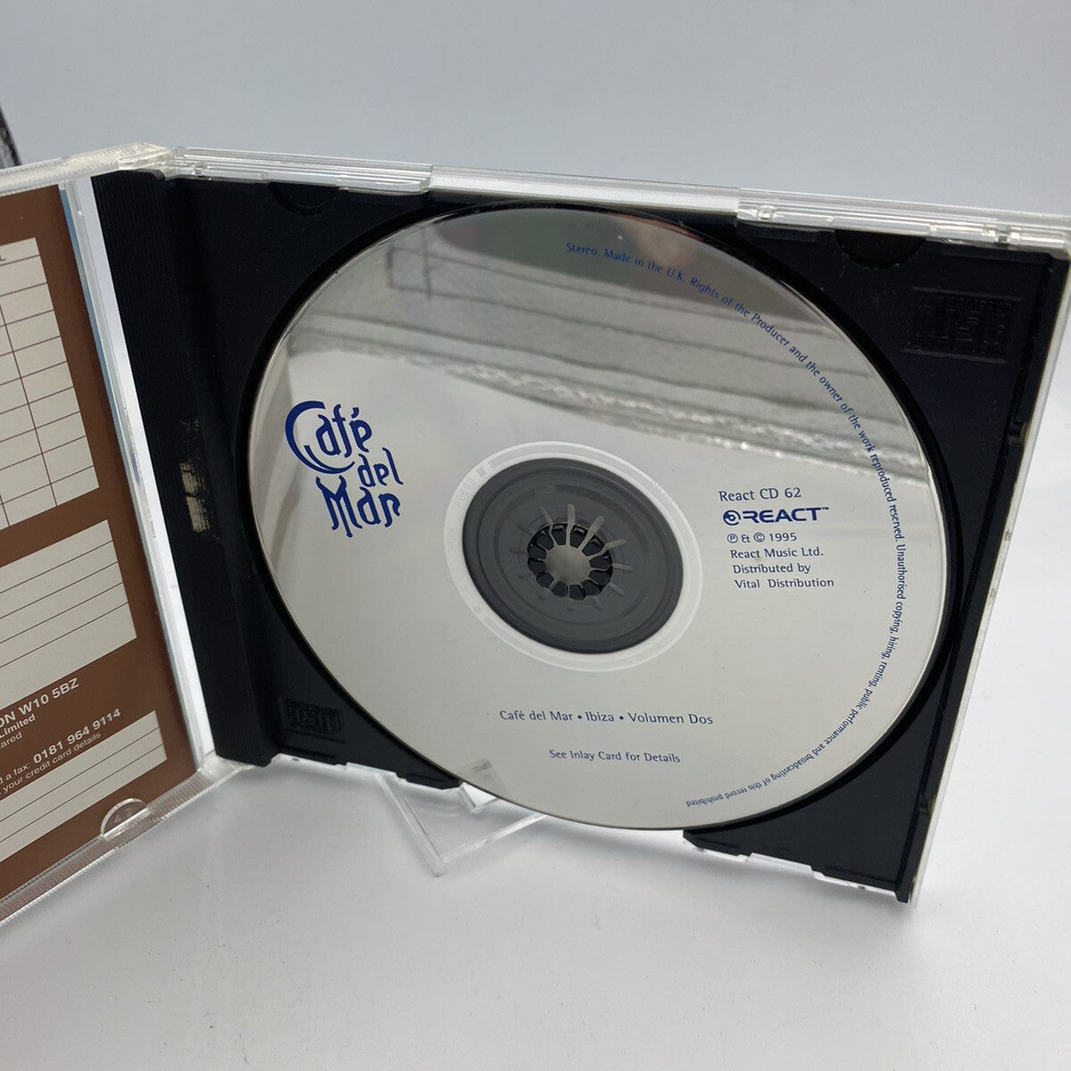 CD Various –Cafe Del Mar - Ibiza Volumen tres CD