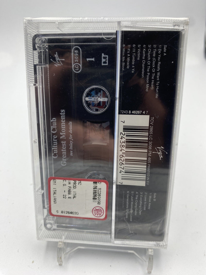 MUSICASSETTA Tape SS Culture Club – Greatest Moments 1998 Elettronica Rock