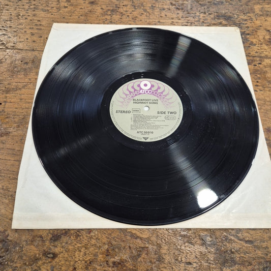 LP Blackfoot Live Highway Skng ATC 50910 Musica Rock Vinile