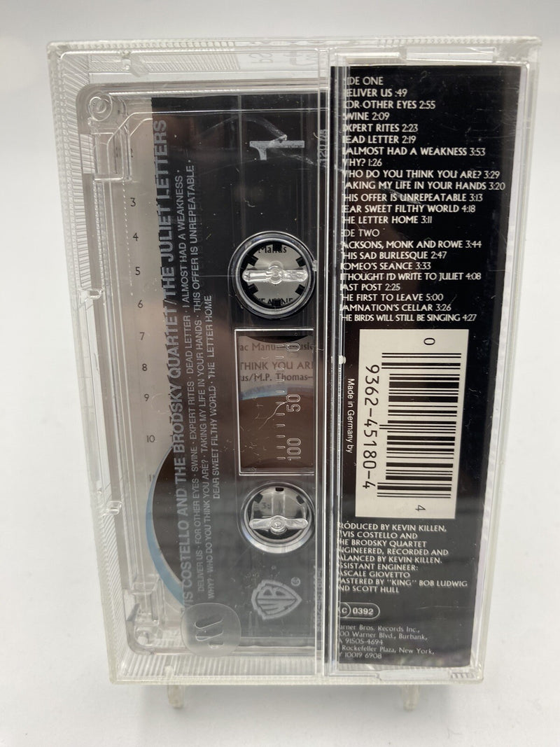 MUSICASSETTA TAPE VG Costello -  – The Juliet Letters 1993 Pop Rock Indie