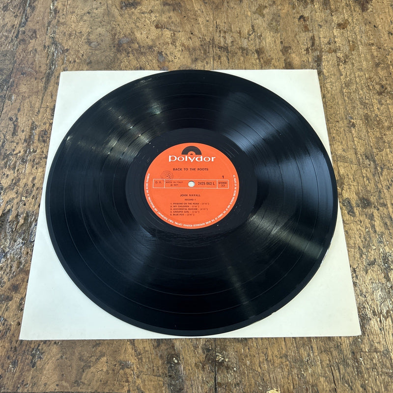 2 LP John Mayall - Back To The Roots 2425 062 L Polydor Rock Vinile