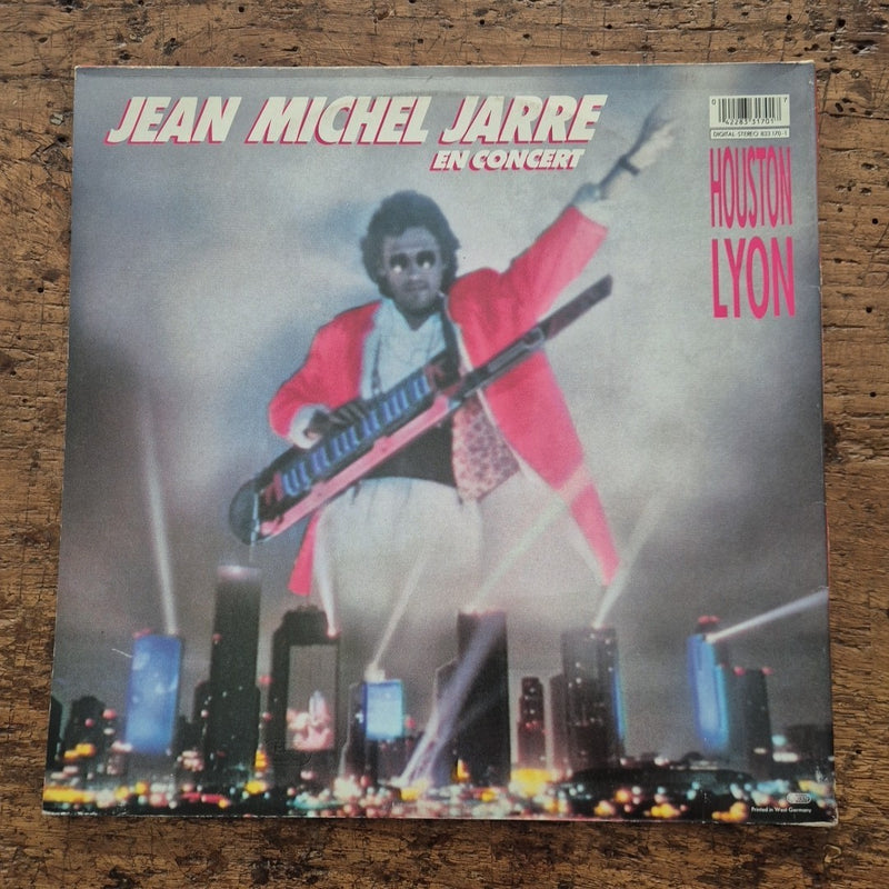 LP Jean Michel Jarre - In Concert Lyon Houston 833 170-1 Musica Rock Pop